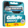Сменные кассеты MACH 3 Gillette 3 лезвия 4 шт.